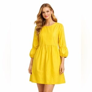 Cynthia Rowley Prairie Babydoll Silk Dress 👗 Clean Girl,‎  Soft Girl, Dopamine
